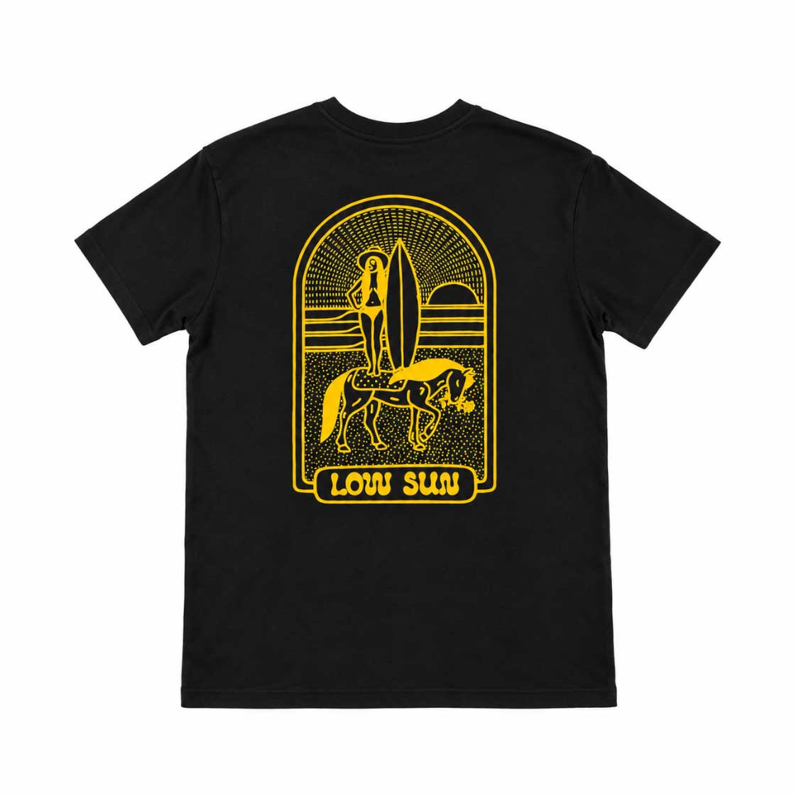 Lady Liberty Short Sleeve T-shirt - Black