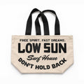 Low Sun Oversized Canvas Tote - Natural