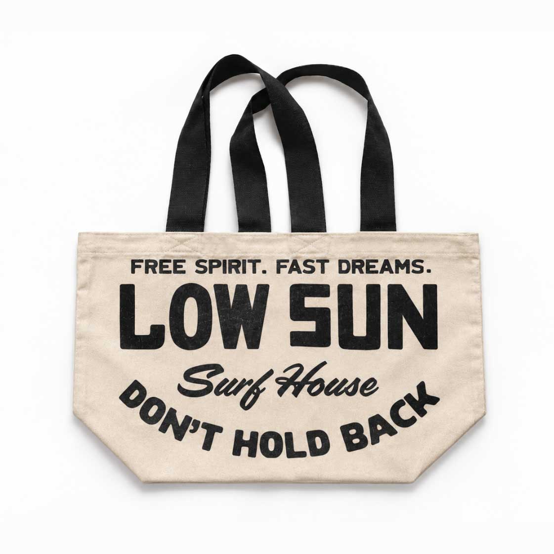 Low Sun Oversized Canvas Tote - Natural