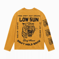Tiger Horizon Long Sleeve T-shirt - Gold