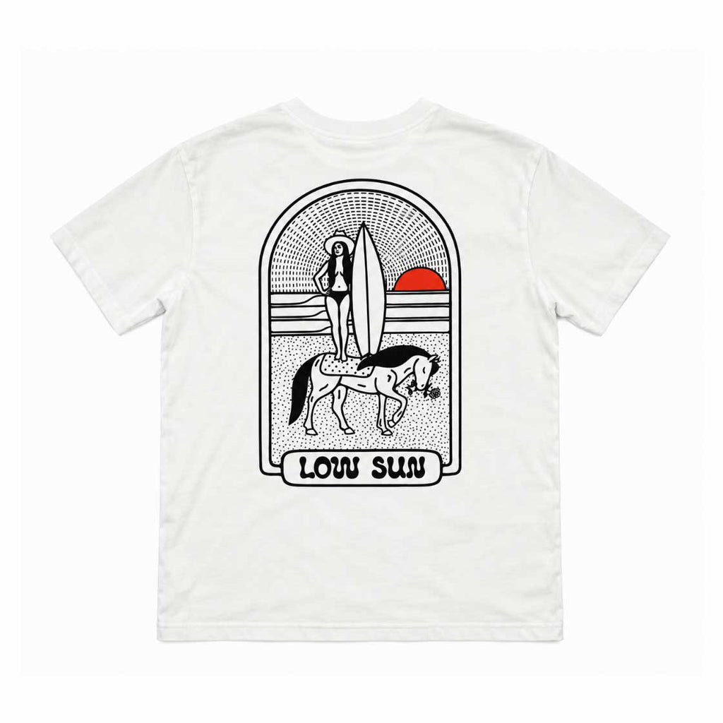 Lady Liberty Short Sleeve T-shirt - White