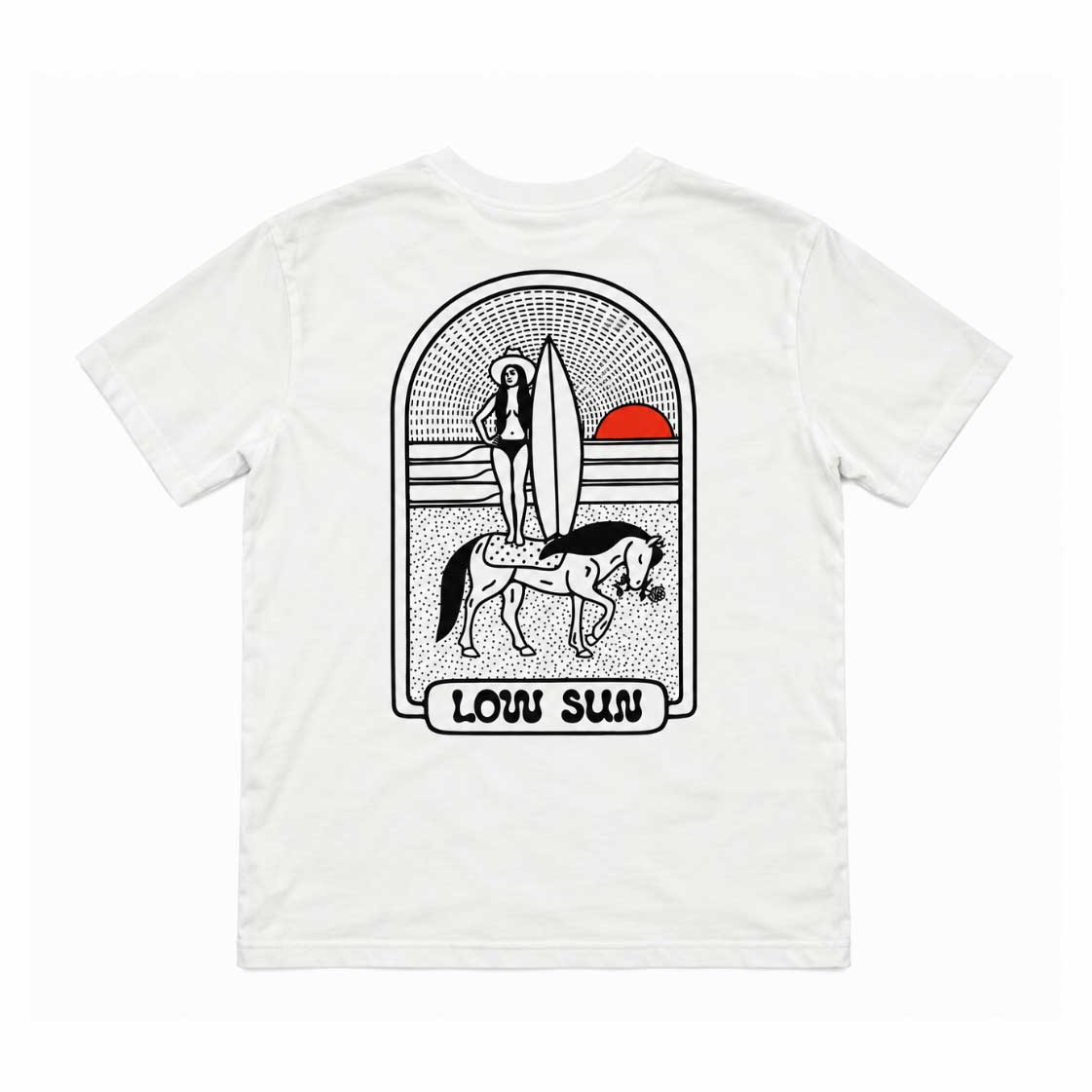 Lady Liberty Short Sleeve T-shirt - White
