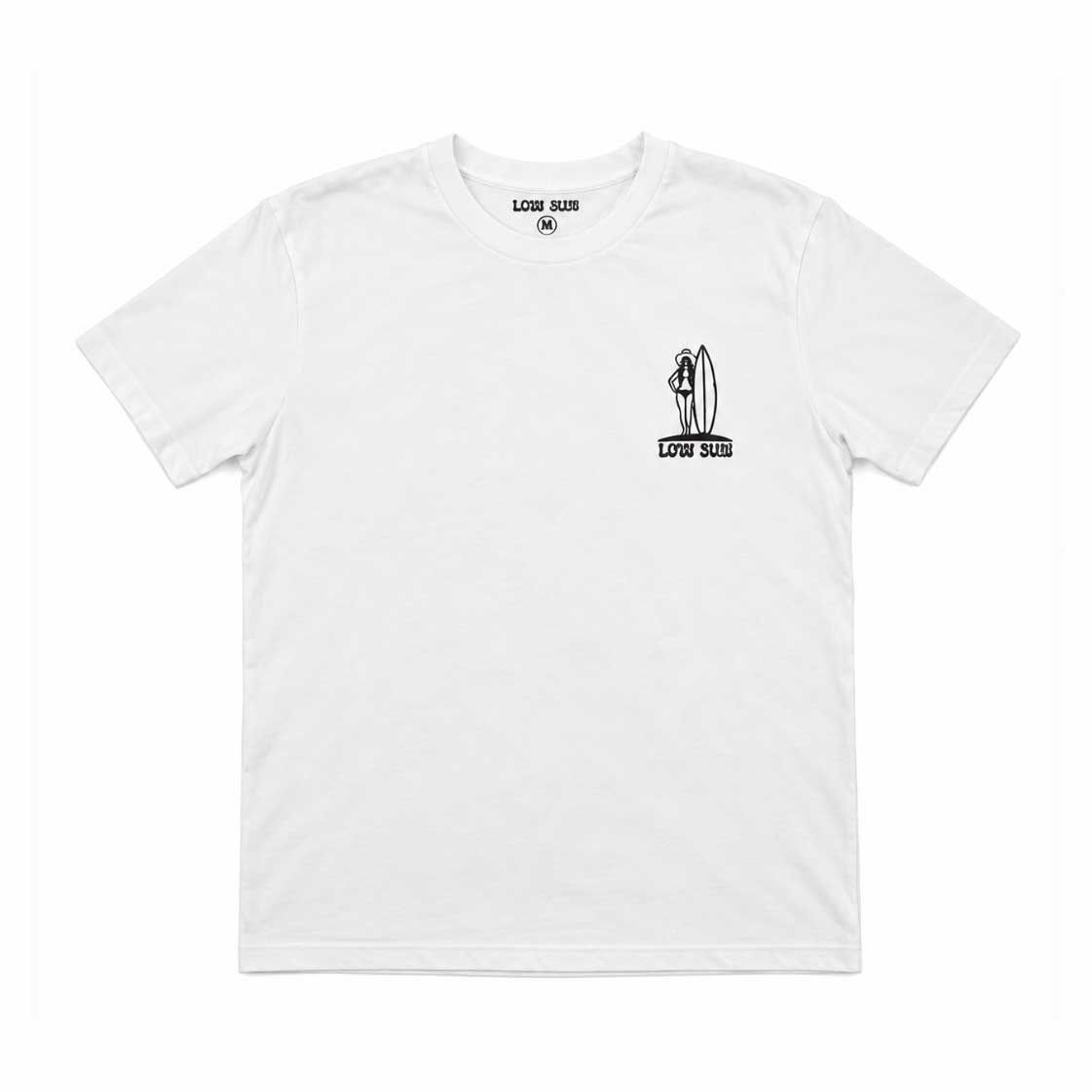 Lady Liberty Short Sleeve T-shirt - White